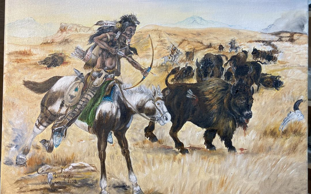 Shoshoni Buffalo Hunt
