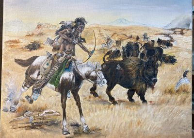 Shoshoni Buffalo Hunt